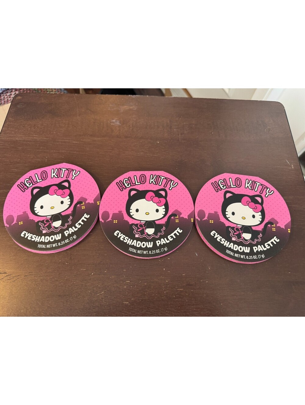 Lot of 3 Hello Kitty Eyeshadow Palette Makeup